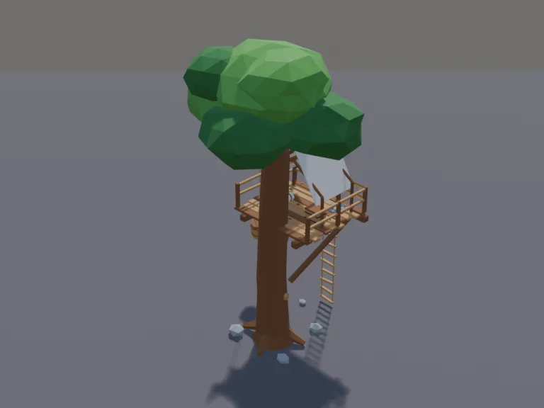Treetop Survival Shelter, view 4