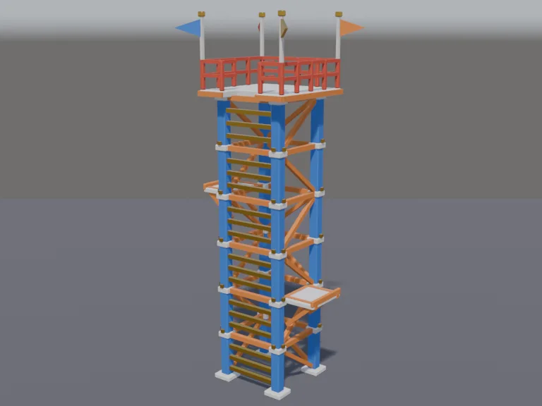 Truss Climb Tower, view 2
