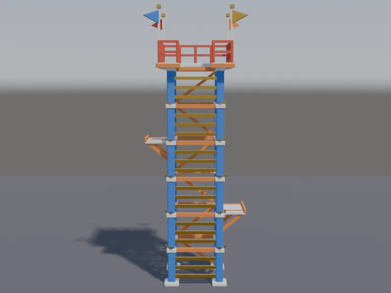 Truss Climb Tower, view 3