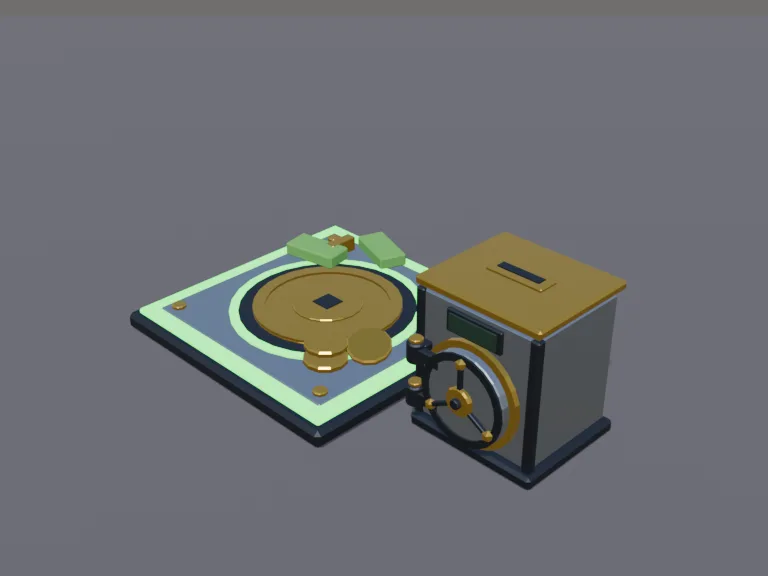 Tycoon Cash Collector, view 3