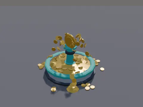 Tycoon Coin Fountain