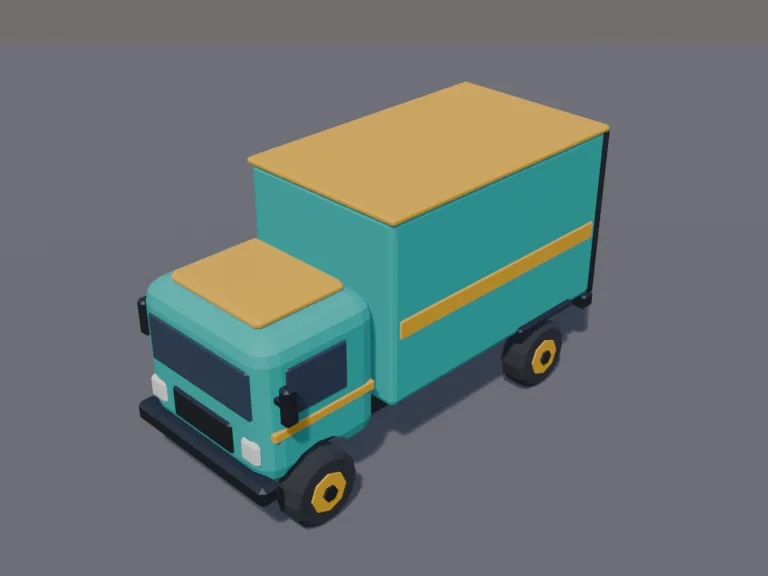 Tycoon Delivery Truck, view 3