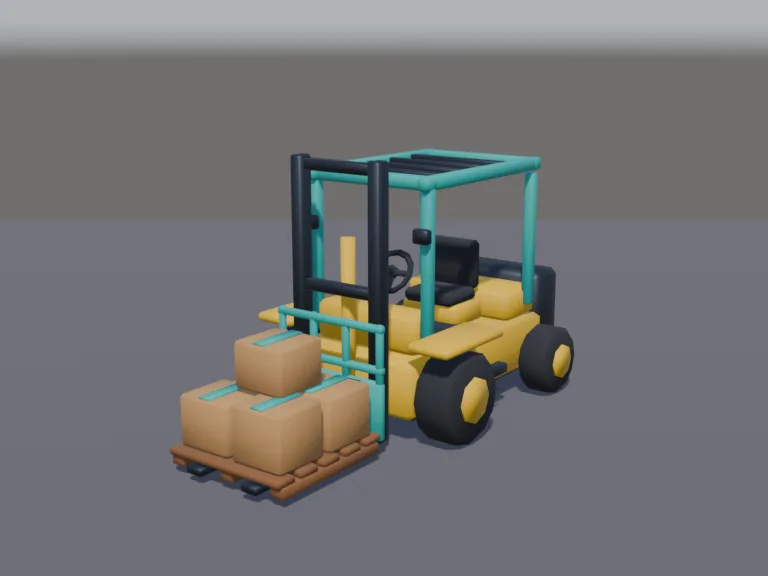 Tycoon Forklift, view 2