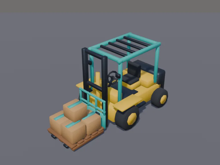 Tycoon Forklift, view 3