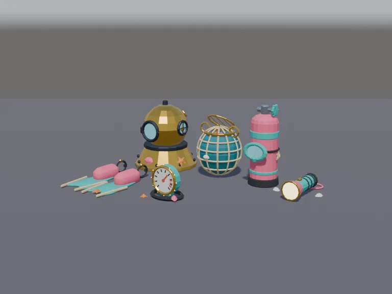 Undersea Diving Gear, view 2