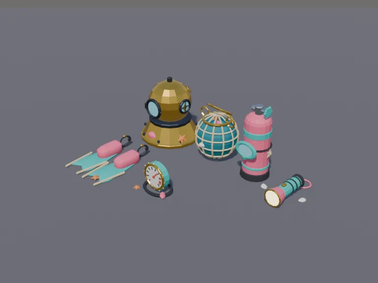 Undersea Diving Gear, view 3