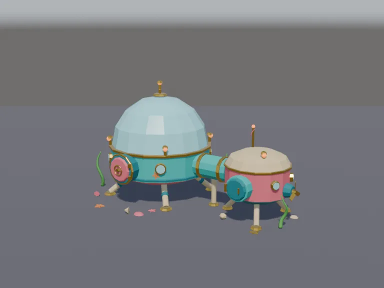 Undersea Research Base, view 2
