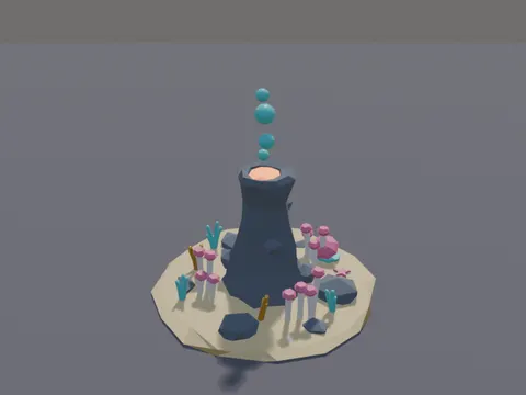 Undersea Volcano Vent