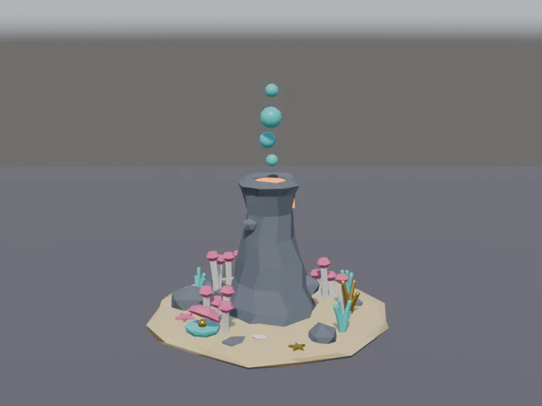 Undersea Volcano Vent, view 2