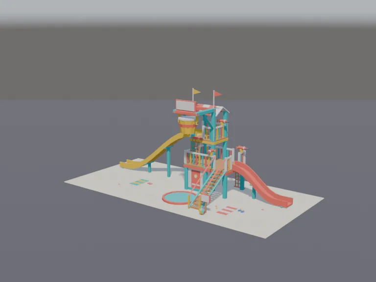 Water Play Fort, view 2