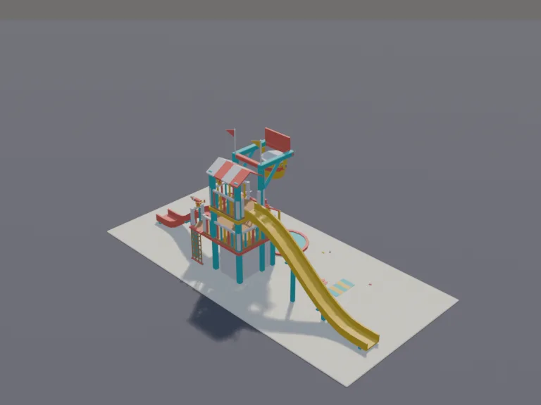Water Play Fort, view 4