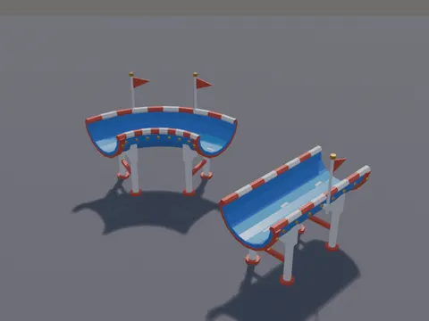 Water Slide Segments