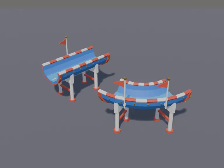 Water Slide Segments, view 3