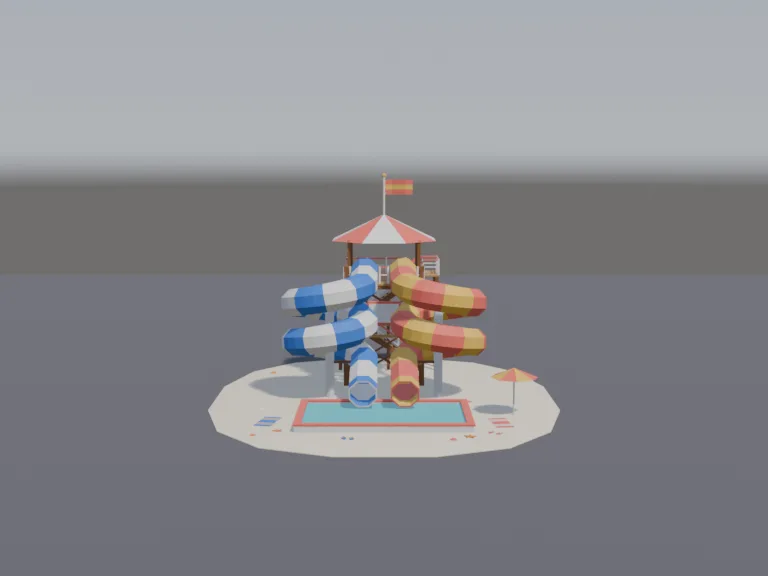 Water Slide Tower, view 3