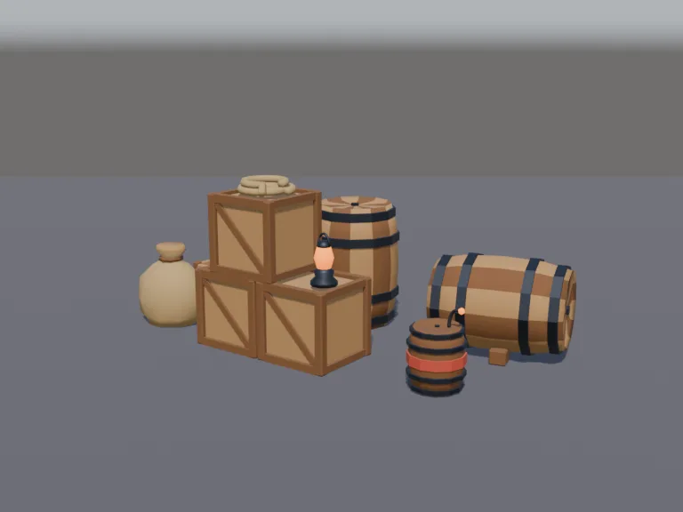 Wild West Barrels & Crates, view 2