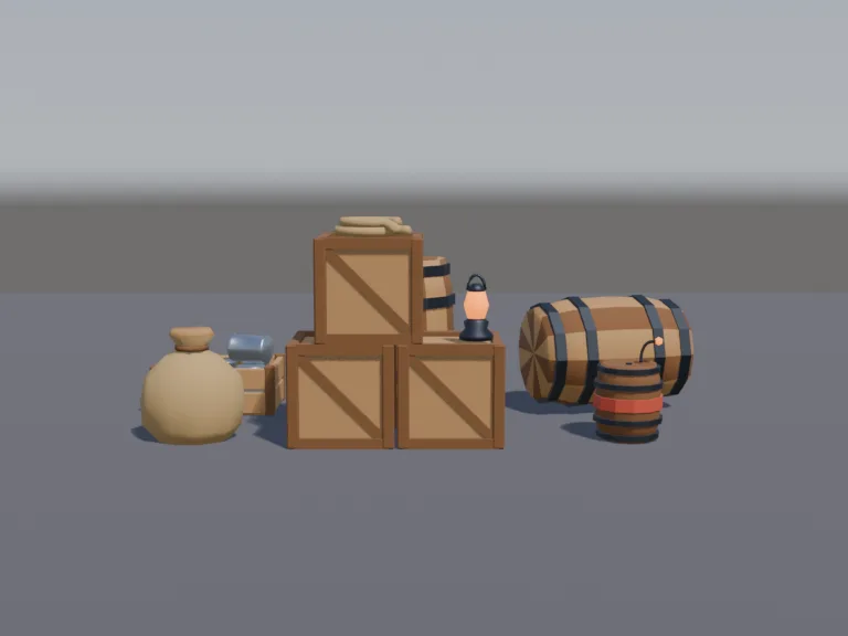 Wild West Barrels & Crates, view 4