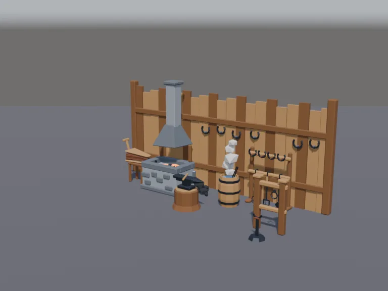 Wild West Blacksmith, view 2