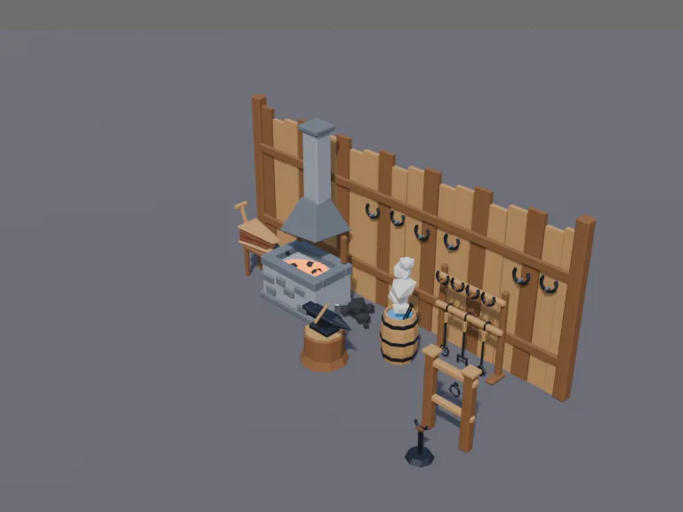 Wild West Blacksmith, view 3