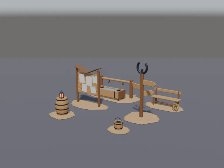 Wild West Street Props, view 2