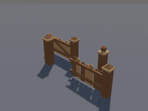 Wooden Fence Kit