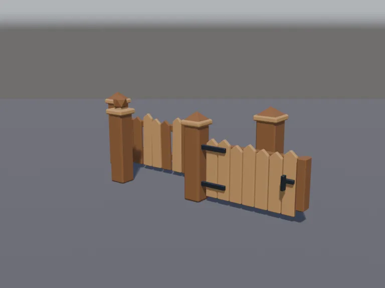 Wooden Fence Kit, view 2