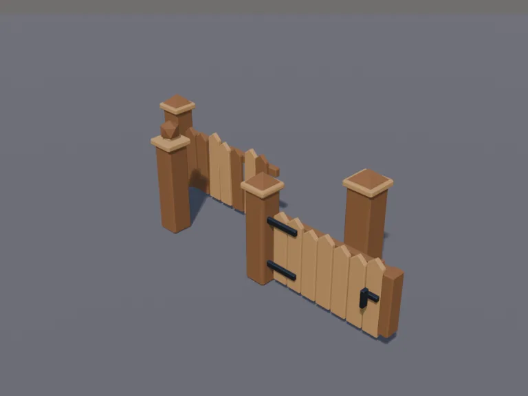 Wooden Fence Kit, view 3