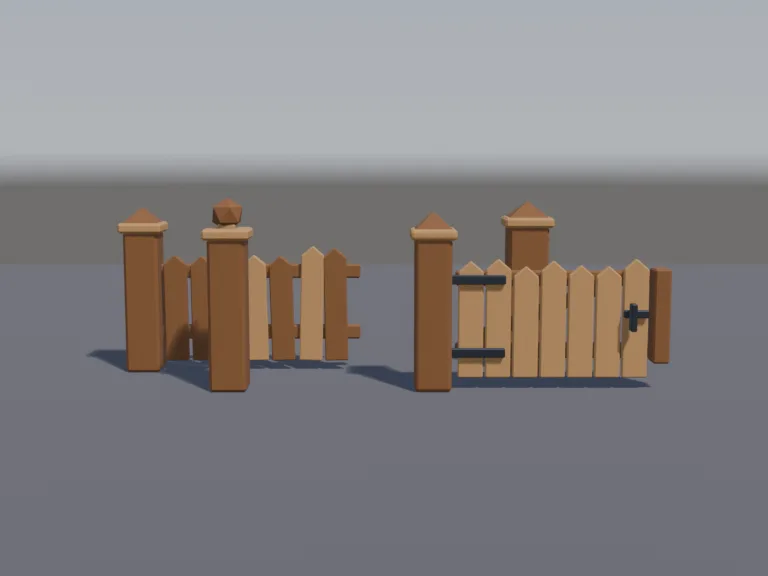 Wooden Fence Kit, view 4