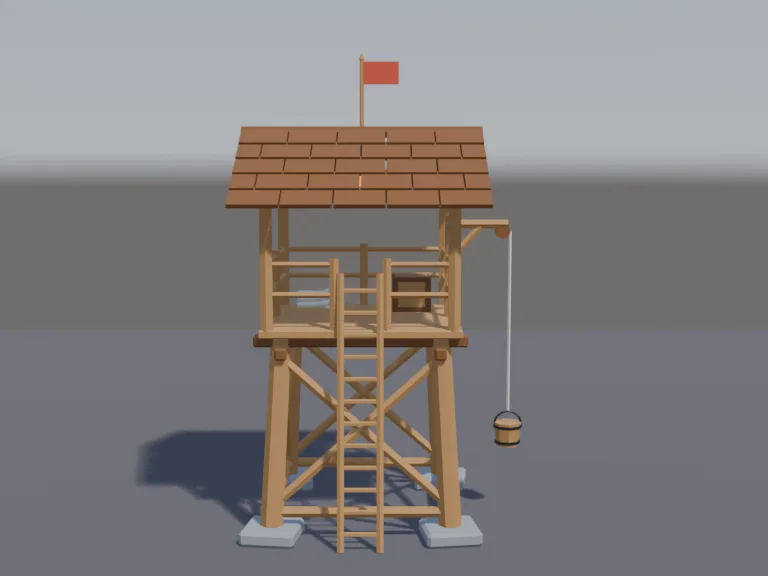 Wooden Watchtower, view 4