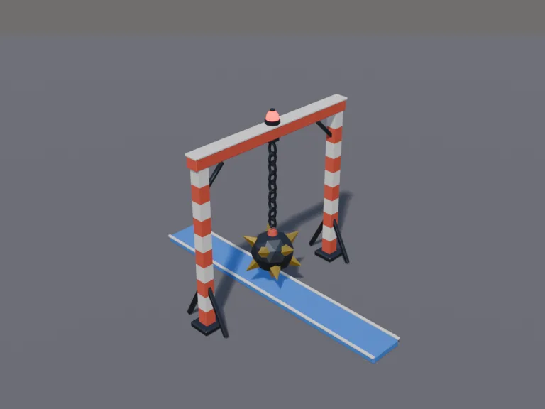 Wrecking Ball Obstacle, view 3