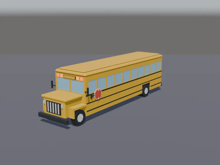 Yellow School Bus, view 2