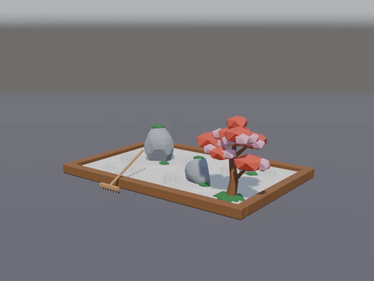 Zen Rock Garden, view 2