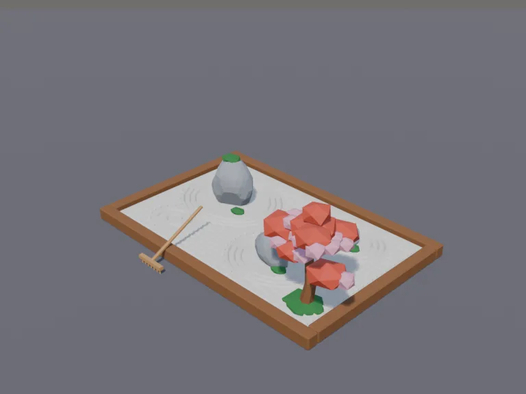 Zen Rock Garden, view 3